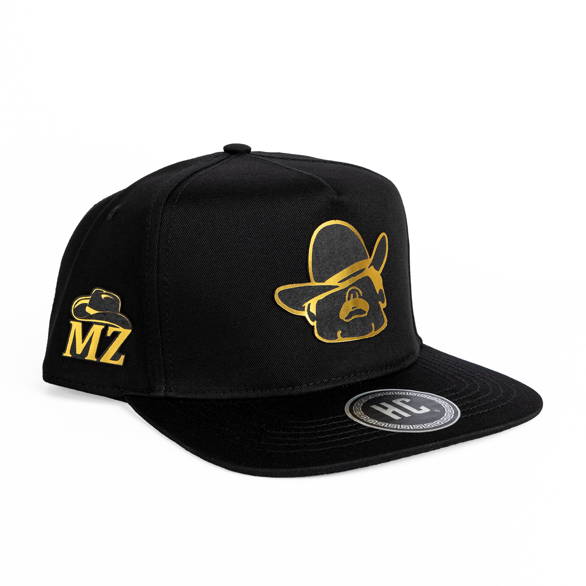 ABGOTADA Mz Cara Black Negra Plana