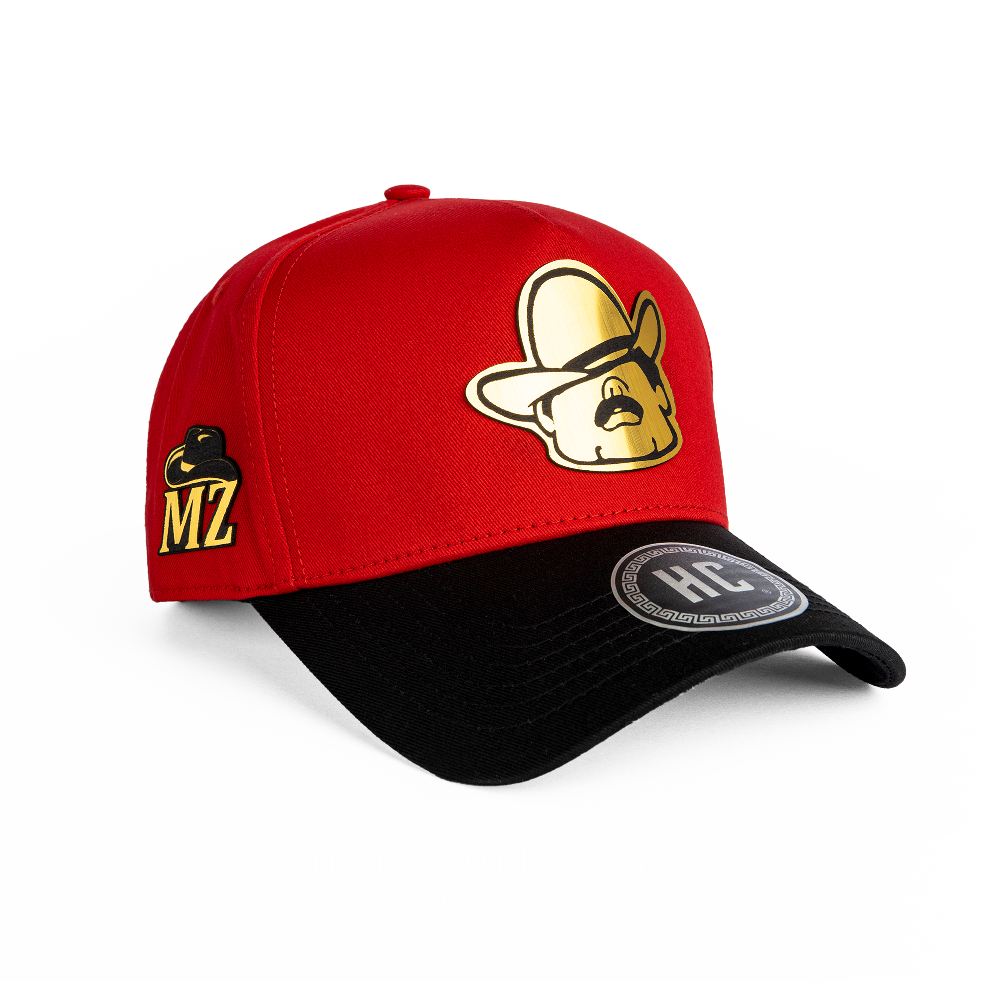 Mz Cara Gold Roja Curva