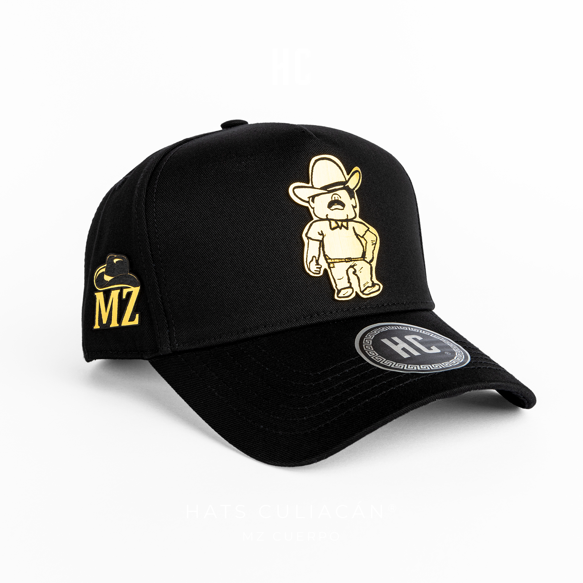Mz Cuerpo Gold Negra Curva