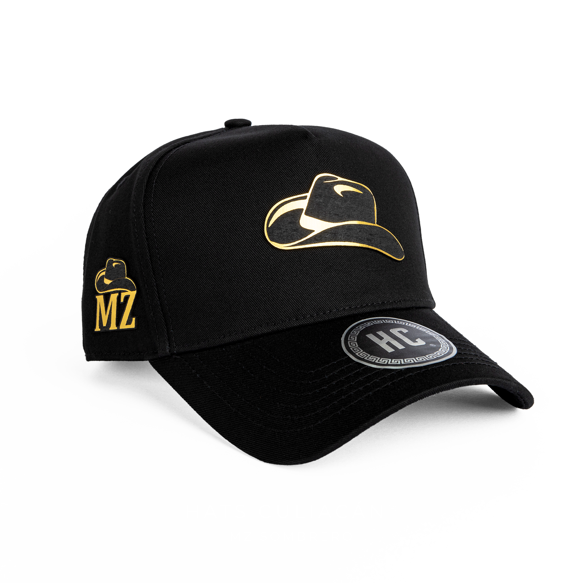 Mz Sombrero Black Negra Curva