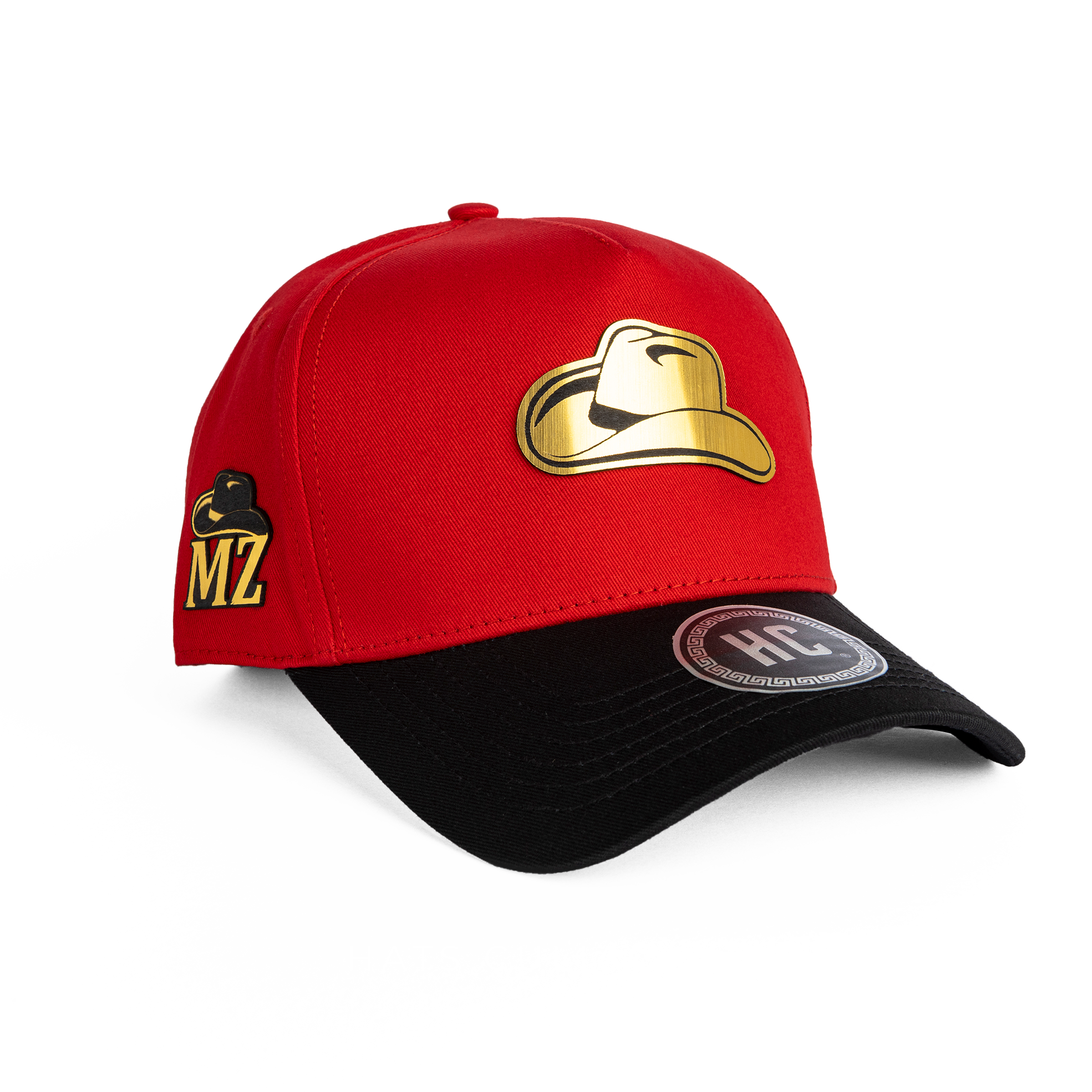 Mz Sombrero Gold Roja Curva